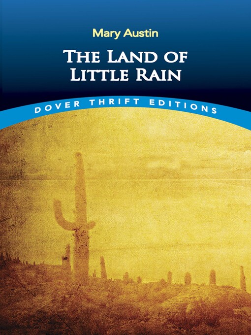 Title details for The Land of Little Rain by Mary Austin - Wait list